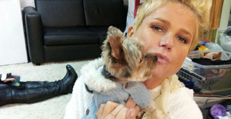 Xuxa revela como foi seu Dia dos Namorados ao lado do cachorrinho Dudu