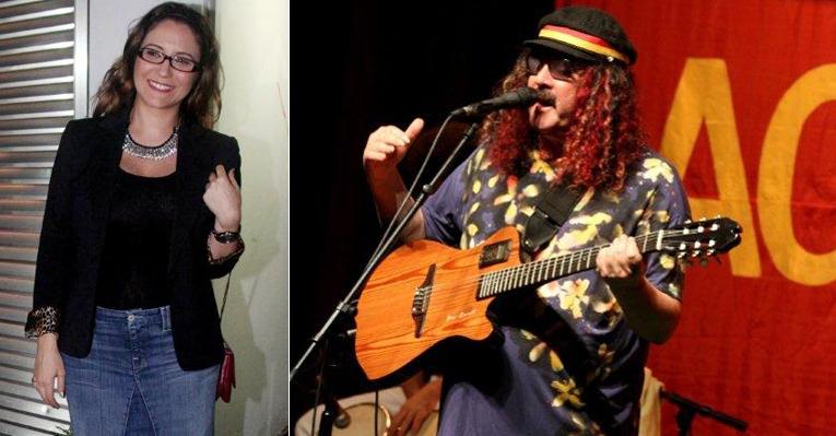 Maria Rita curte o show do sogro Moraes Moreira no Rio de Janeiro