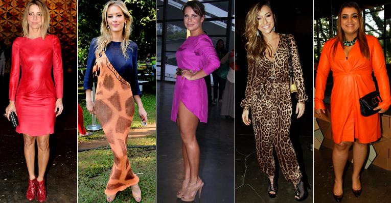 Os looks dos famosos no SPFW
