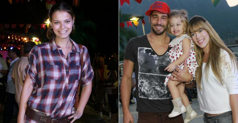 Famosos vão ao Arraial dos Namorados no Rio