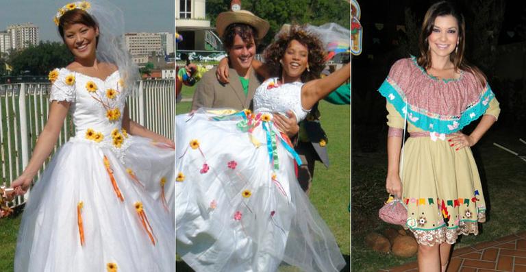 Veja fotos dos famosos que já entraram no clima de festa junina
