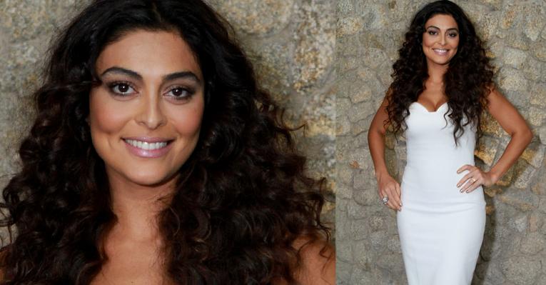 Juliana Paes adora hidratar os seus cabelos
