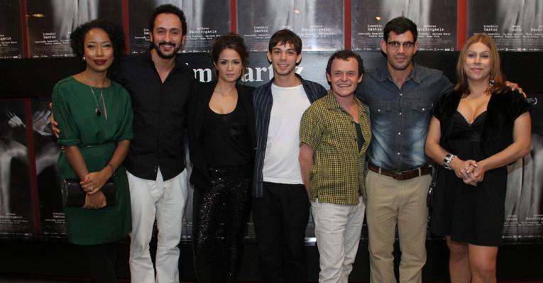 Elenco se reúne para pré-estreia de ‘Febre do Rato’