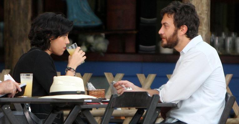 Letícia Persiles e Gabriel Braga Nunes gravam cenas de ‘Amor Eterno Amor’ na Lagoa Rodrigo de Freitas