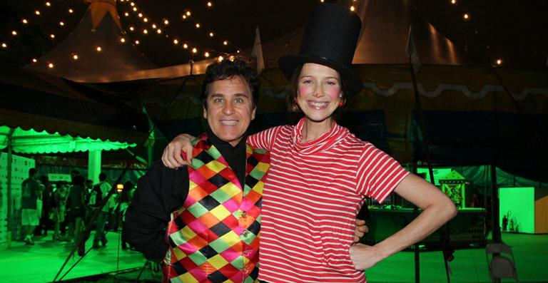 Luana Piovani e Marcos Frota comandam o primeiro Festival Interncional de Circo