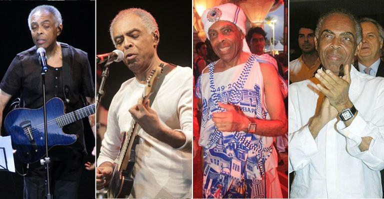 Confira momentos do cantor Gilberto Gil, que completa 70 anos nesta terça-feira