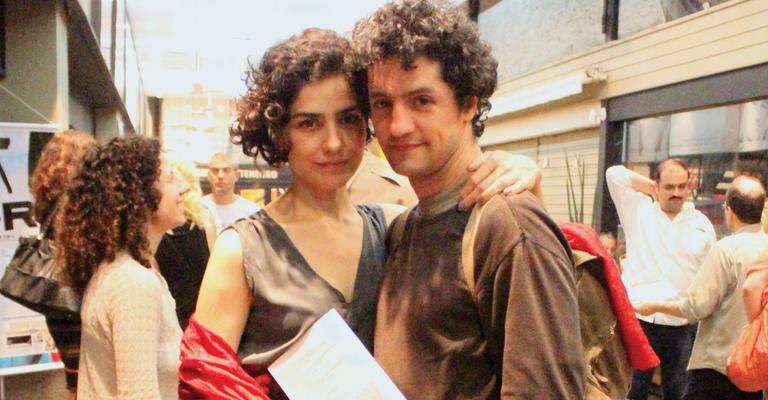 Letícia Sabatella e Fernando: romance