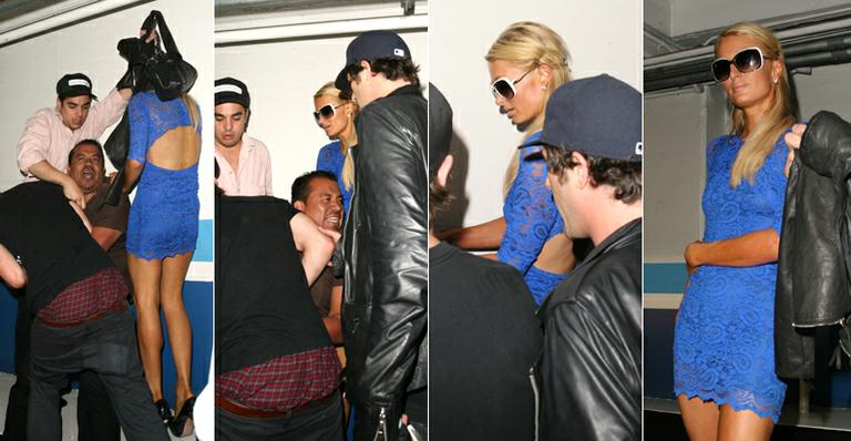 Paris Hilton se envolve em briga com paparazzo em Los Angeles