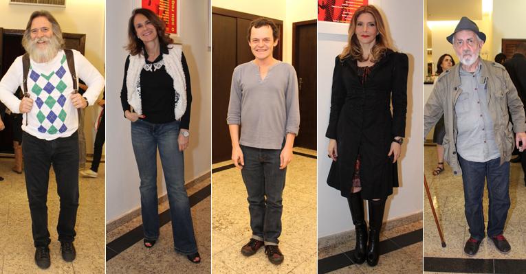 Teatro Ipanema recebe famosos em sua 3ª noite de reinauguração