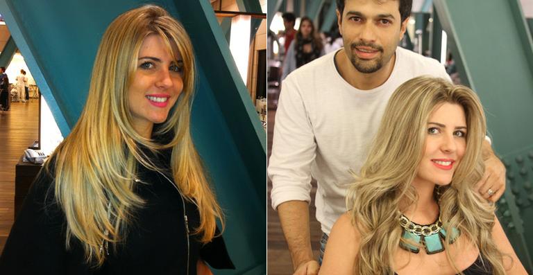 Solteira, Íris Stefanelli tem dia de beleza em SP