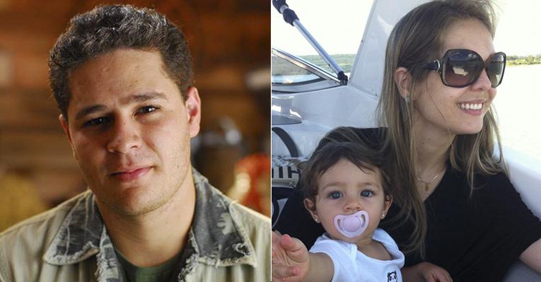 Pedro Leonardo comemora aniversário da mulher, Thais Gebelein, em churrascaria