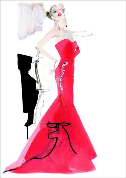 Ilustração na moda