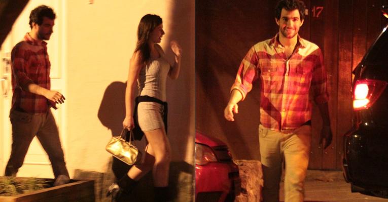 A fila anda: Felipe Simão sai com morena no Rio de Janeiro