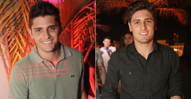 Bruno Gissoni e Daniel Rocha curtem balada de aniversário