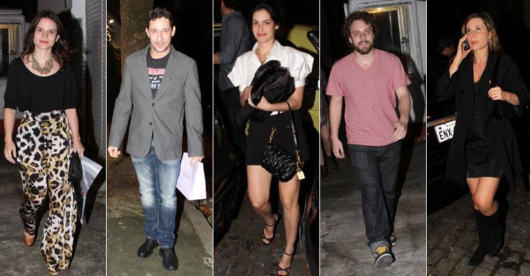 Famosos vão ao aniversário de Camila Pitanga no Rio