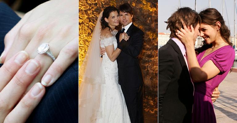 Relembre, em dez cliques, momentos felizes de Tom Cruise e Katie Holmes