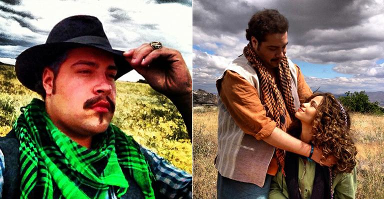 Tiago Abravanel mostra imagens do primeiro dia de gravação de ‘Salve Jorge’