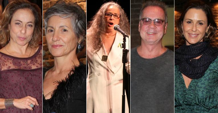 Atores da Globo se rendem ao talento de Maria Bethânia