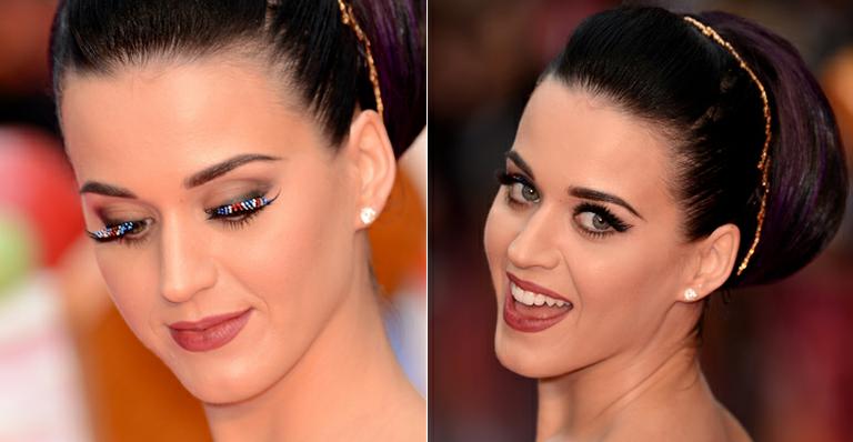 Katy Perry, na première londrina de ‘Part of Me 3D’: ‘Até meus cílios estão animados!’