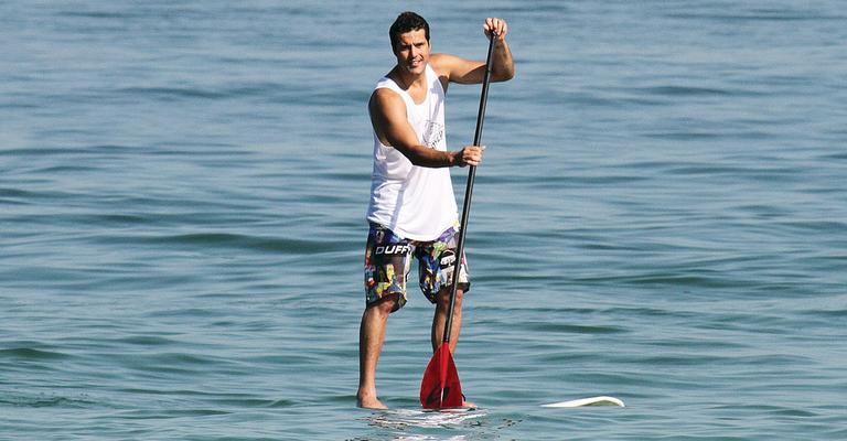 Júlio César sente saudade das praias cariocas