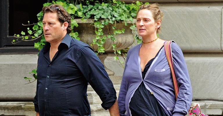Mãe pela terceira vez, Uma Thurman dá à luz uma menina