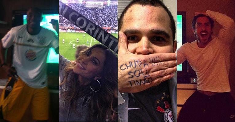 Famosos vibram com a vitória do Corinthians na Libertadores da América
