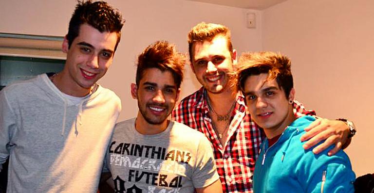 Luan Santana e Gusttavo Lima caem na balada sertaneja ao som de Eduardo & Rafael