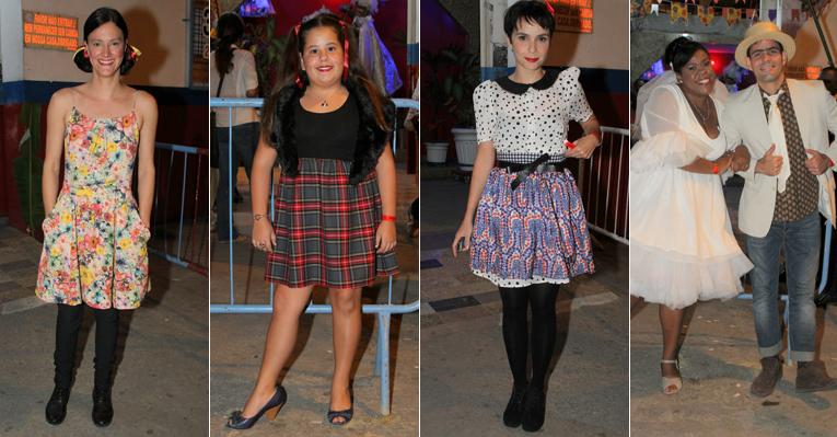 Elenco se diverte na Festa Junina de ‘Avenida Brasil’