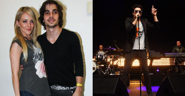 Fiuk leva namorada para ver show do Jota Quest