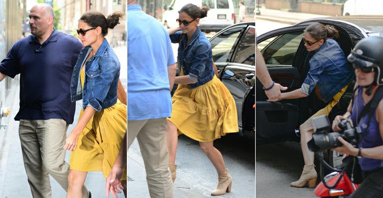 Katie Holmes se reúne com advogados para tratar da separação de Tom Cruise