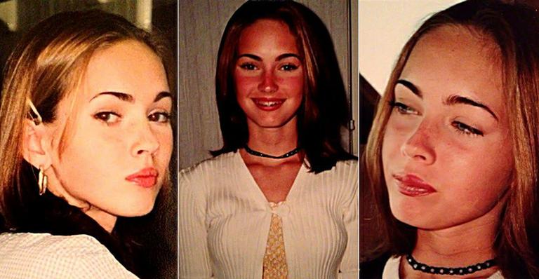 Em fotos feitas quando tinha 12 anos, Megan Fox aparece com aparelho nos dentes
