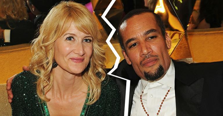 Laura Dern pede divórcio de Ben Harper