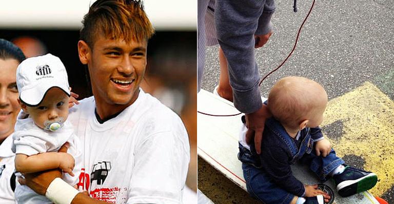Davi Lucca, filho de Neymar ‘anda’ de skate