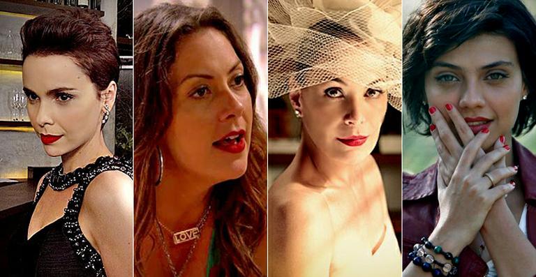 Batons vermelhos das novelas conquistam as telespectadoras da Globo