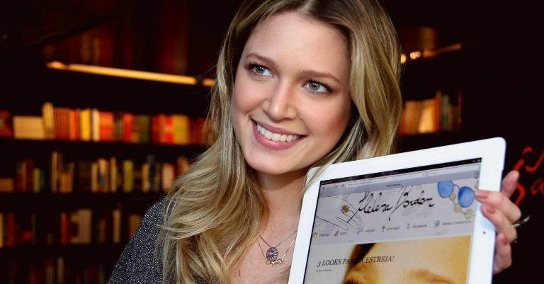 Helena Bordon lança site de moda em São Paulo