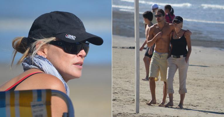 Veja mais imagens exclusivas da passagem de Sharon Stone por Florianópolis
