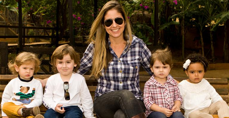 Patricia Maldonado leva filhos de famosos para passeio atípico em São Paulo