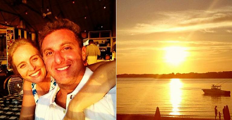 Luciano Huck e Angélica viajam de férias para os Estados Unidos