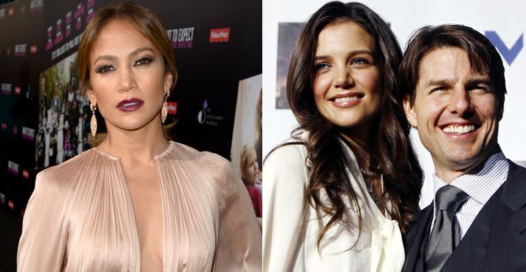 Jennifer Lopez ficou chocada ao saber do divórcio dos atores Tom Cruise e Katie Holmes