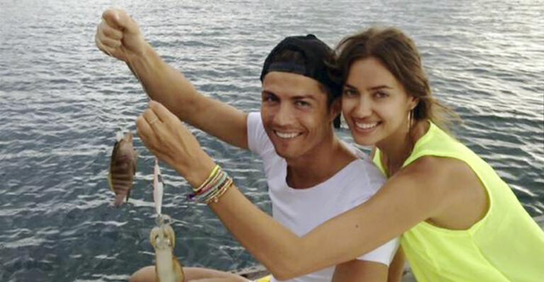 Cristiano Ronaldo e Irina Shayk pescam na Tailândia