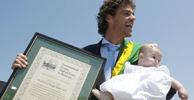 Gustavo Kuerten entra para o Hall da Fama do Tênis