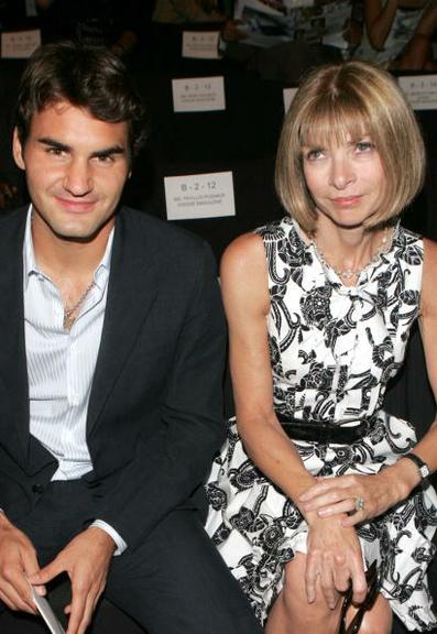Roger Federer: o preferido de Anna Wintour