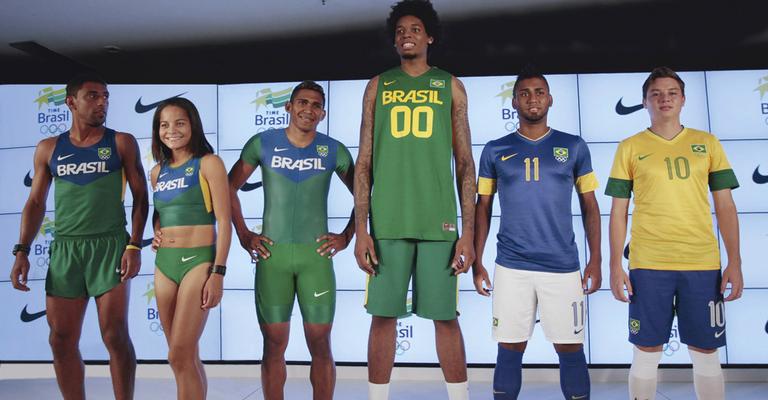 Comitê apresenta uniformes dos atletas brasileiros nas Olimpíadas de Londres