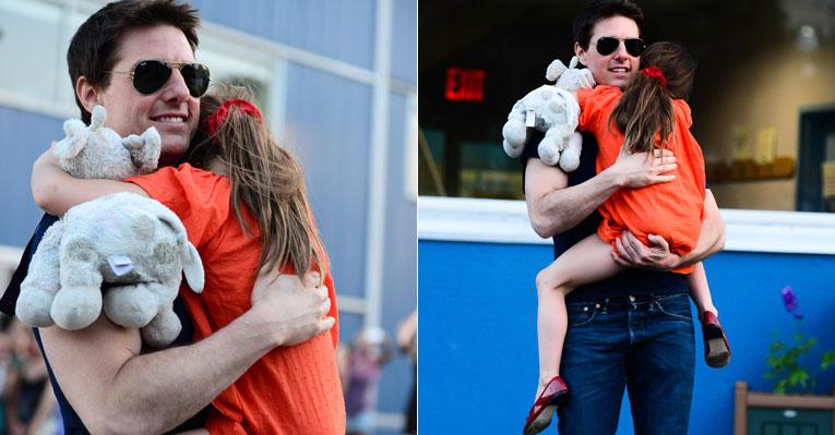 A SEMANA:Tom Cruise encontra a filha após o divórcio