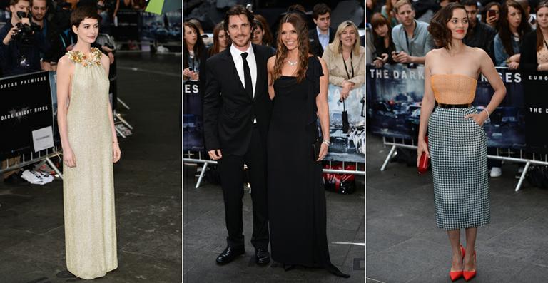 Looks dos vips na première de Batman em Londres