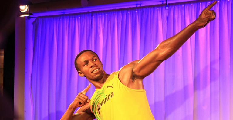 Usain Bolt ganha estátua de cera em Londres