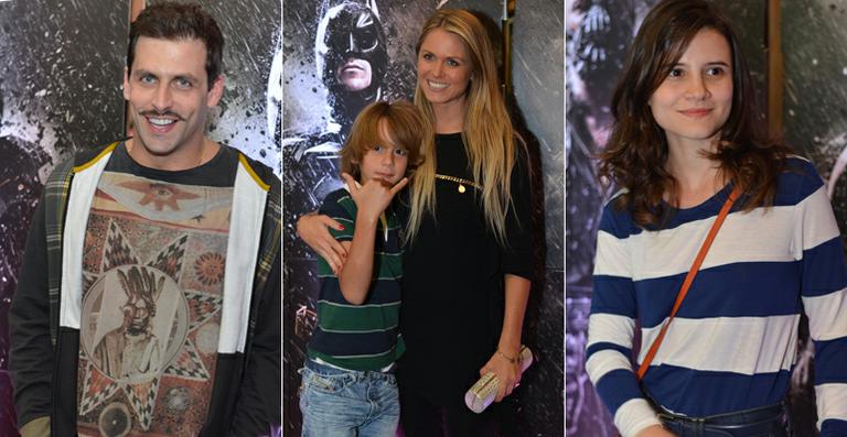 Famosos conferem pré-estreia de ‘Batman’ no Rio