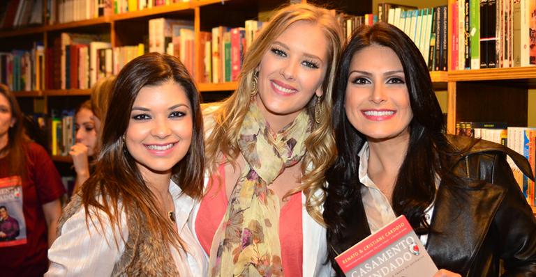 Estrelas da Record prestigiam lançamento do livro de Cristiane Cardoso, filha do bispo Edir Macedo