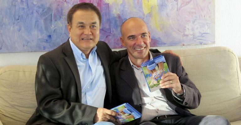 Roberto Shinyashiki prestigia o amigo Alexandre Lacava em lançamento de livro