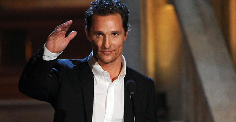 Para viver portador de HIV no cinema, Matthew McConaughey está perdendo peso